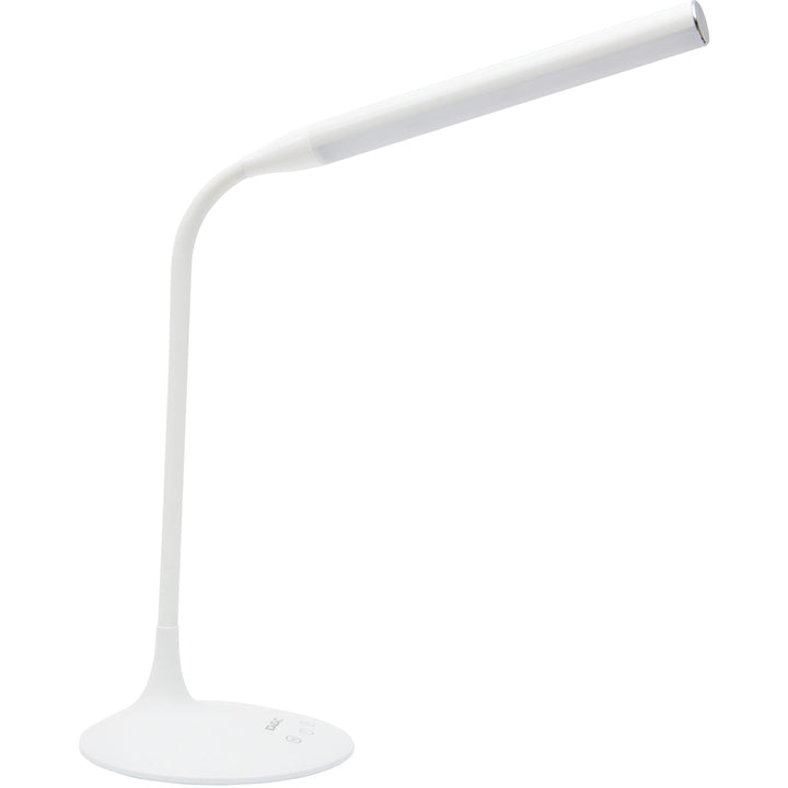 Image of Data Accessories Company Desk Lamp,w/11-1/2" Head,LED,6-Watt,6-3/4"Dia Base,15"H,WE