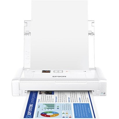 Image of Epson Printer,Portable,Wireless,Battery,6.7ppm,12.2"x9.3"x8.5",WE
