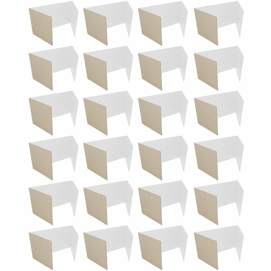 Image of Flipside Sturdy Carrel w/Corrugated, 12"X48", 24/PK, WE