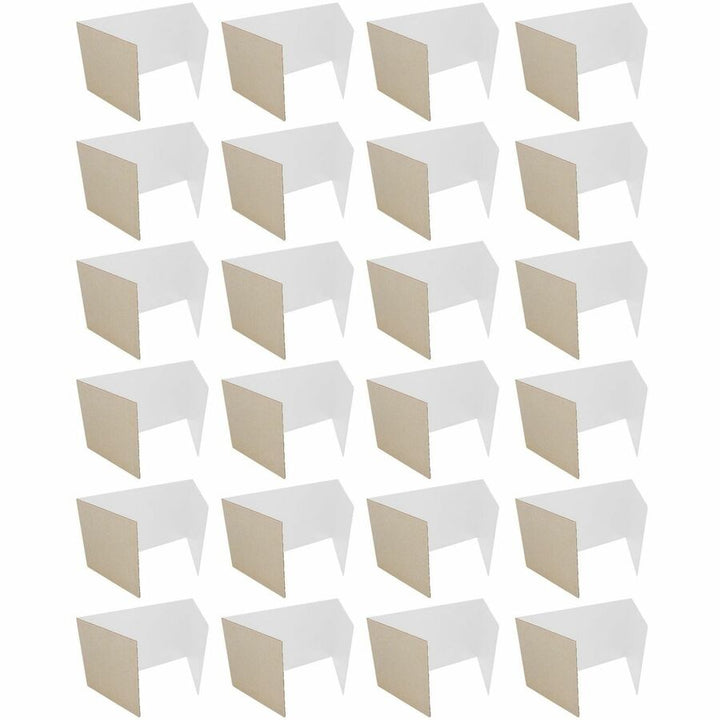 Image of Flipside Sturdy Carrel w/Corrugated, 12"X48", 24/PK, WE