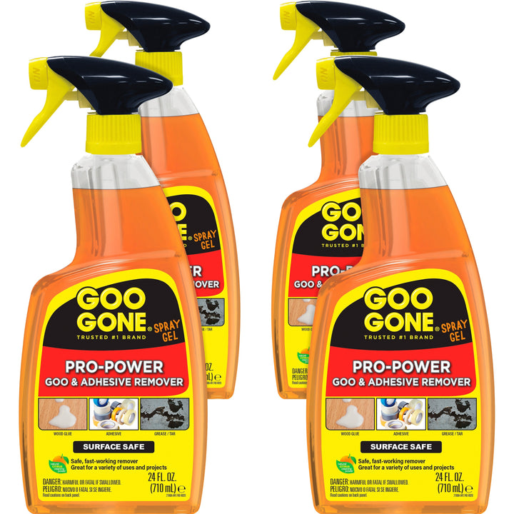 Image of WEIMAN® Adhesive Remover, Spray Gel, 24 oz, 4/CT