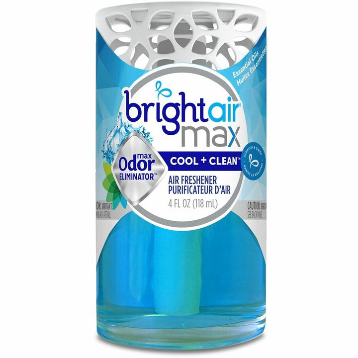 Image of BRIGHT Air® Air Freshener, Cool and Clean, 4 oz, 6/CT, Blue