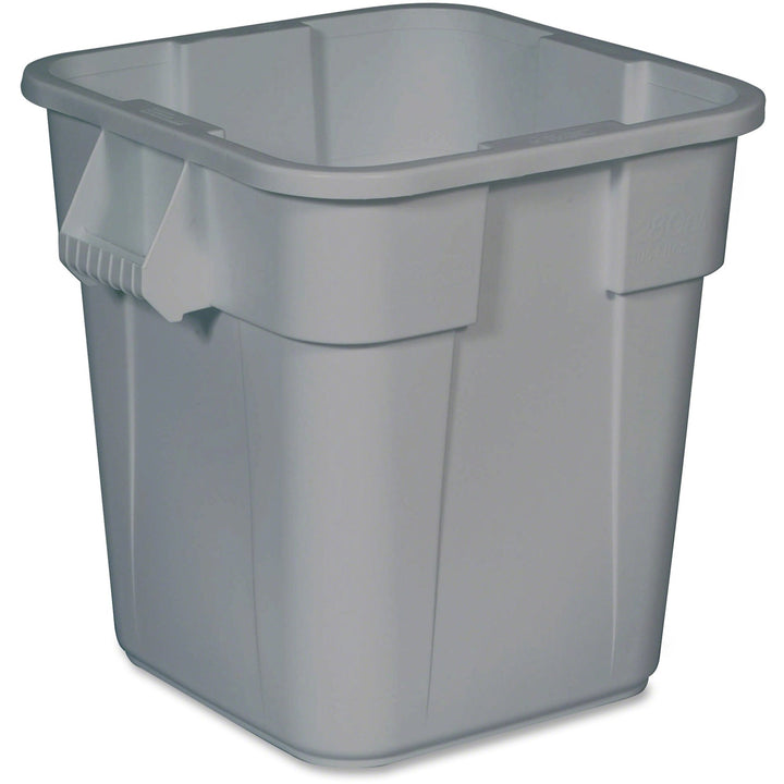Image of Rubbermaid Commercial Products Brute Container, 28 Gal, 22-1/2"x21-1/2"x22-1/2", 6/CT, Gray
