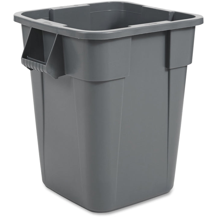 Image of Rubbermaid Commercial Products Brute Container, No Lid, 27"x23-1/4"x28-3/4", 4/CT, Gray