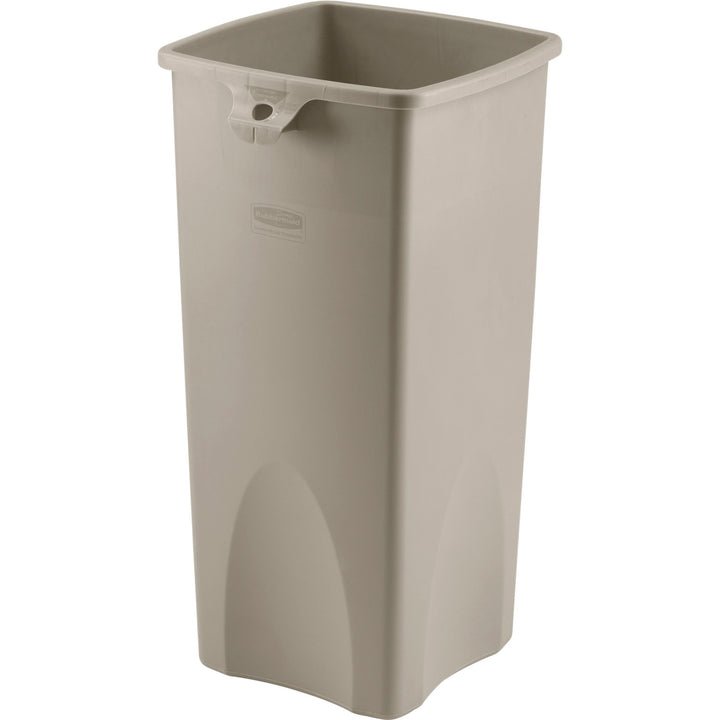 Image of Rubbermaid Commercial Products Waste Container,Sqre,23 Gal,15-1/2"x16-1/2"x30-9/10",3/CT,BE