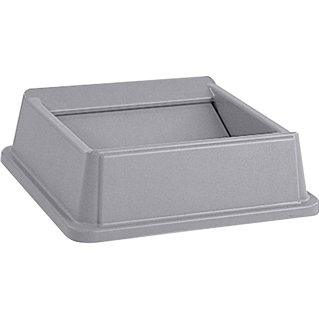 Image of Rubbermaid Commercial Products Untouchable Swing Top Lid, f/3958/3959, 20.1"x6.2", 4/CT, GY