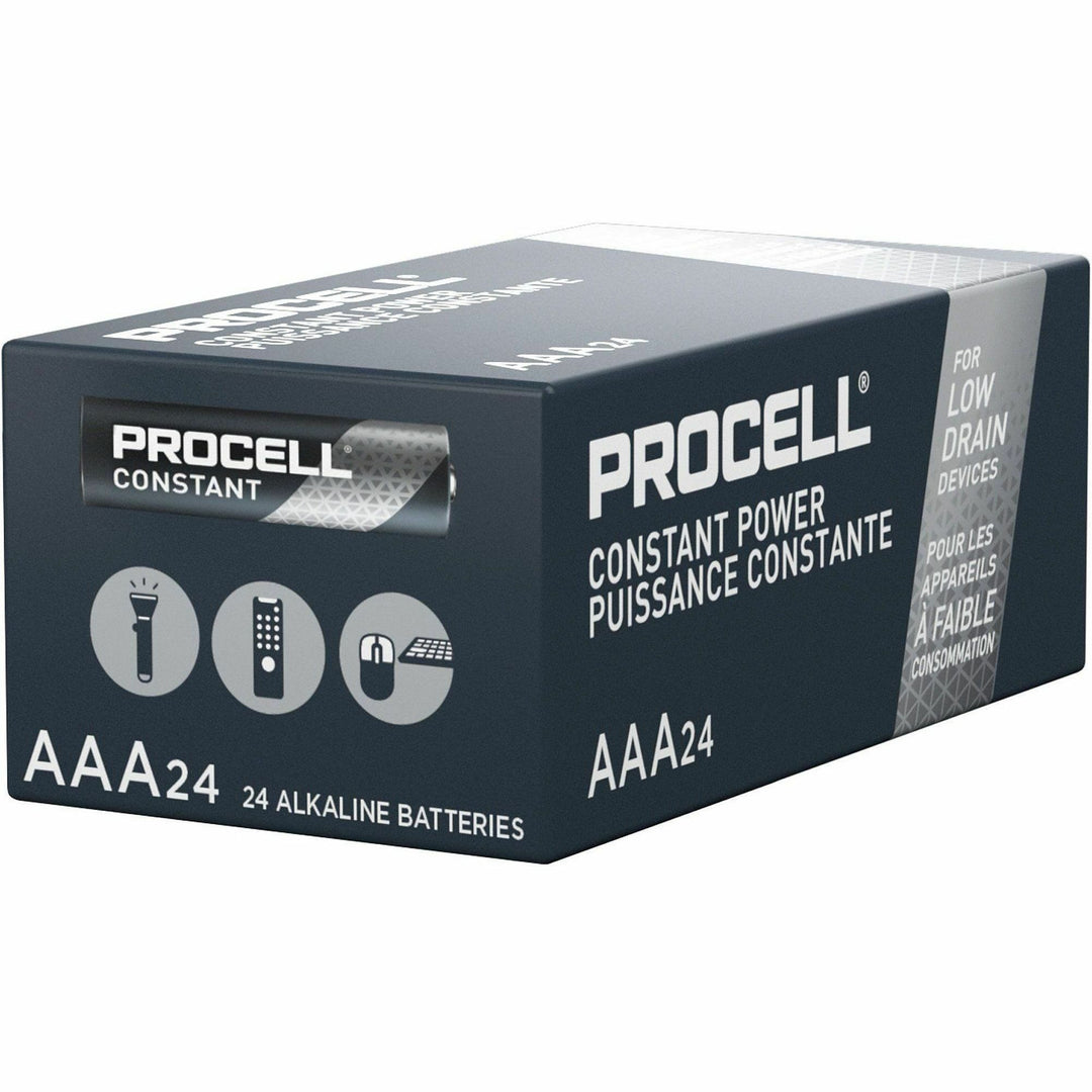 Image of Duracell® Batteries, Alkaline, AAA, 24/BX, 6BX/CT, Black/Copper