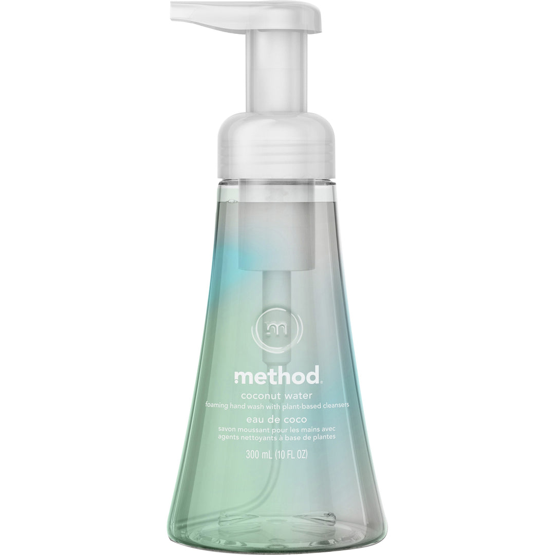Image of Method® Handwash, Foam, Coconut Water, 10 fl oz, 6/CT, Clear