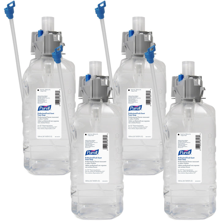Image of GOJO® Soap, Foam, Fresh Scent, f/CXM/CXI/CXT, 1500 ml, 4/CT, Clear