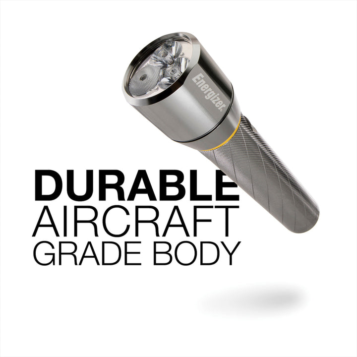 Image of Eveready® Flashlight, LED, Metal, 1300 Lumens, Digital Focus, 4/CT, CE