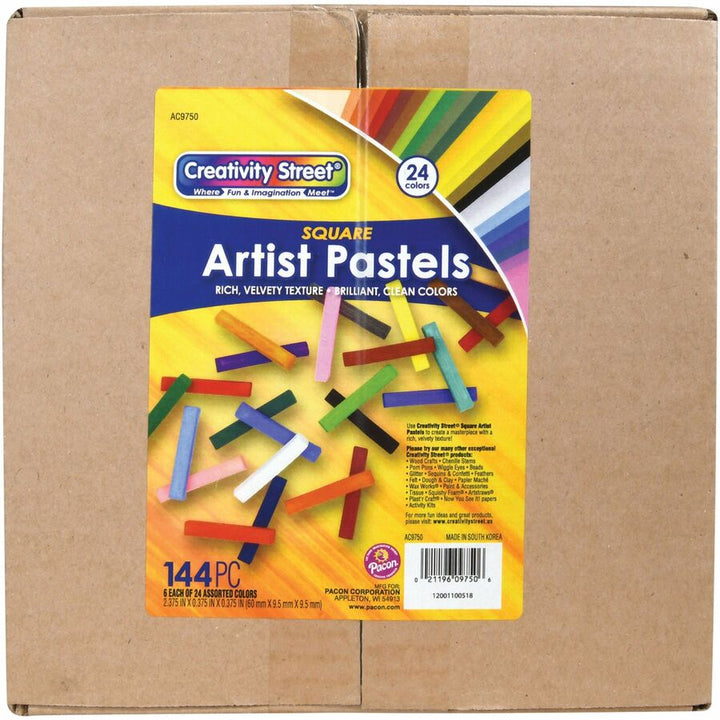 Image of Pacon® Pastel, 2/5"Wx2/5"Lx2-2/5"H, 144/ST, Assorted