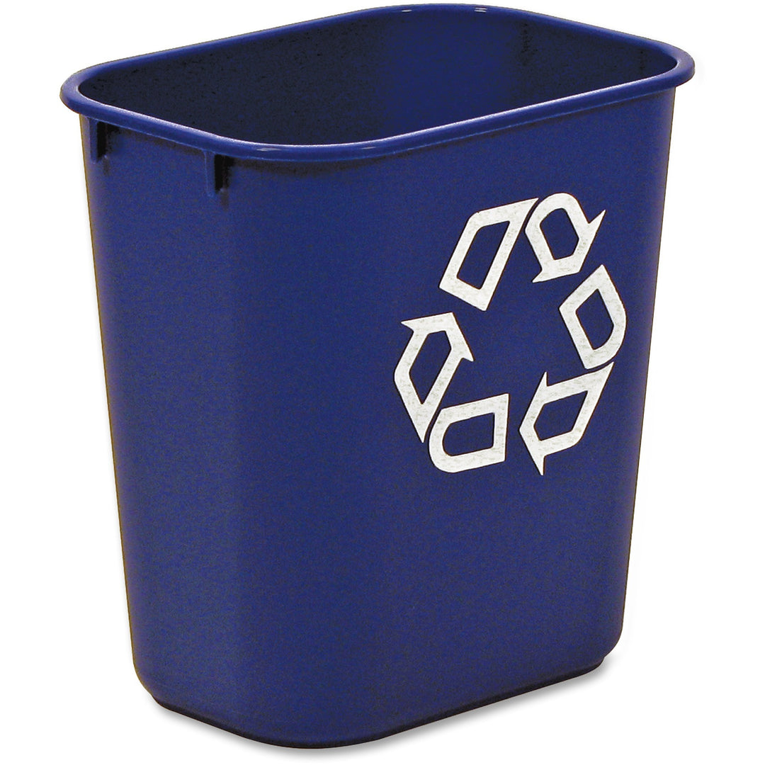 Image of Rubbermaid Commercial Products Recycling Container,13 Qrt,8-1/5"x11-2/5"x12-1/10",12/CT,BE