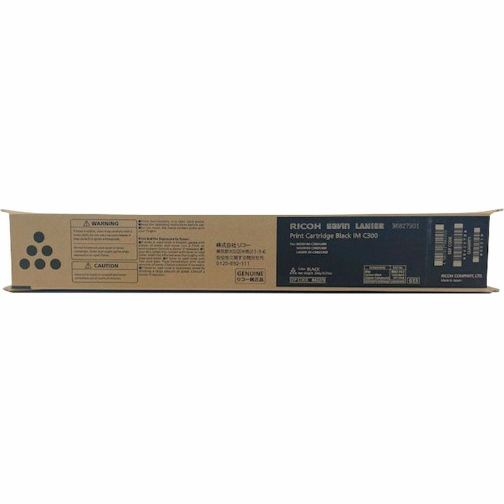 Image of Ricoh 842378 IM C300 Black Print Cartridge, 17000 Pages, 1 Each