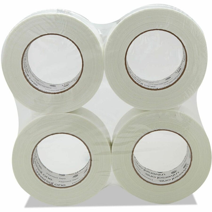 Image of Universal UNV31648 350# Premium Filament Tape, 3" Core, 48 mm x 54.8 m, Clear