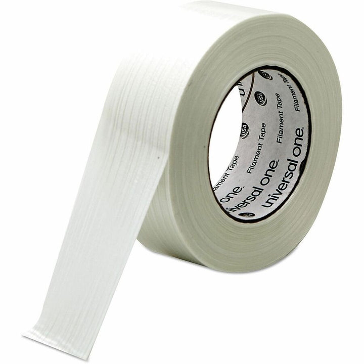 Image of Universal UNV31648 350# Premium Filament Tape, 3" Core, 48 mm x 54.8 m, Clear