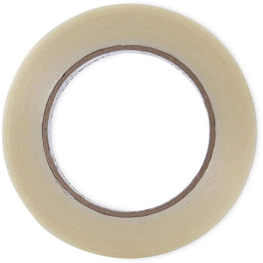 Image of Universal UNV30024 120# Utility Grade Filament Tape, 3" Core, 24 mm x 54.8 m, Clear