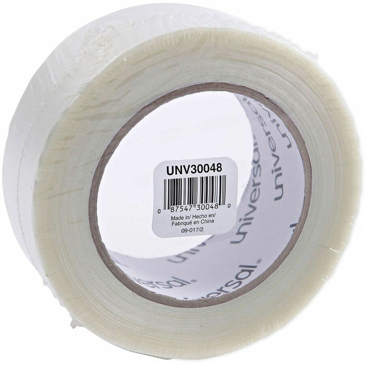 Image of Universal UNV30048 120# Utility Grade Filament Tape, 3" Core, 48 mm x 54.8 m, Clear