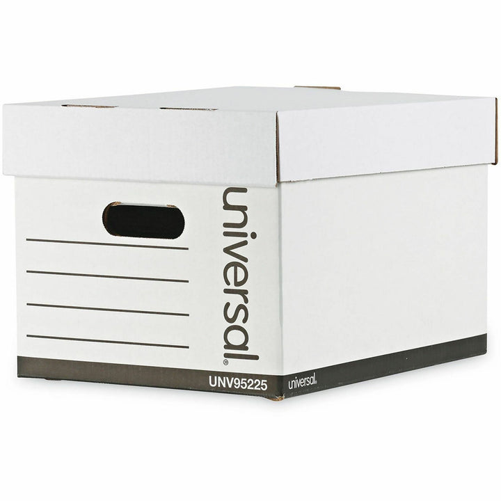 Image of Universal® Professional-Grade Heavy-Duty Storage Boxes, Letter/legal Files, White, 12/carton