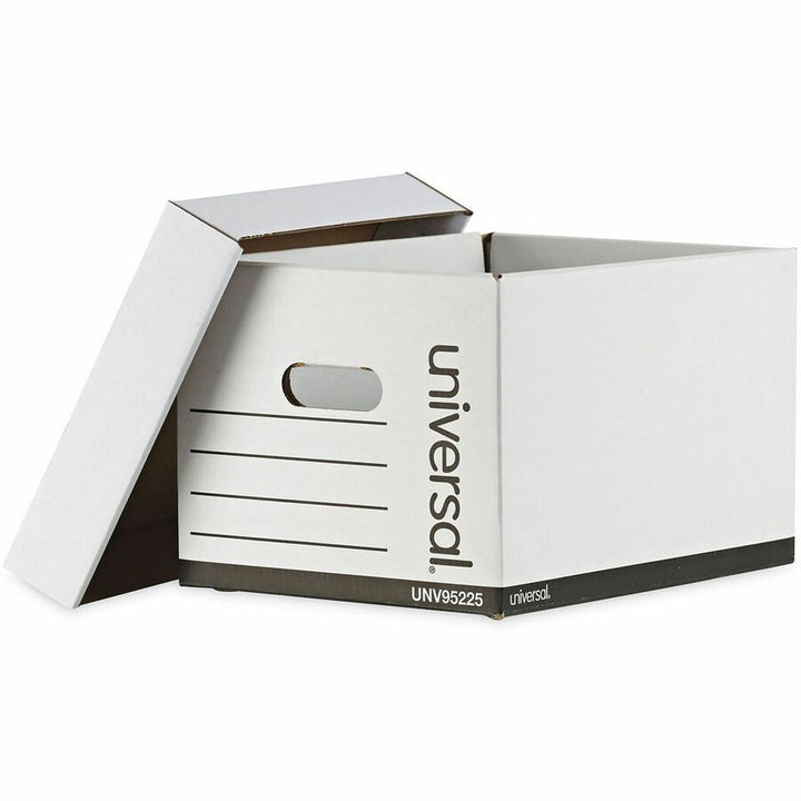 Image of Universal® Professional-Grade Heavy-Duty Storage Boxes, Letter/legal Files, White, 12/carton