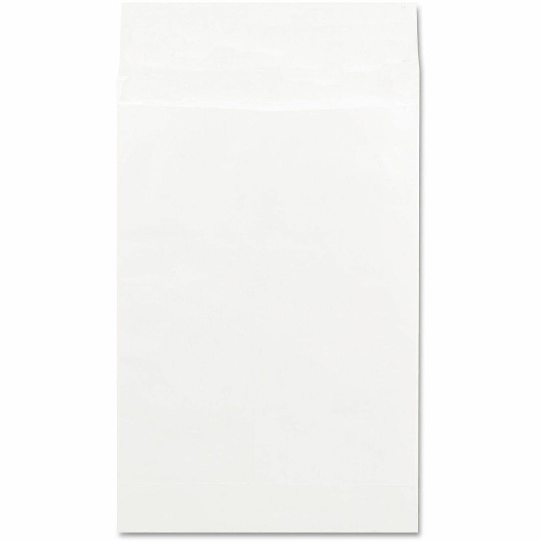 Image of Universal UNV19001 Envelope, Catalog, #15 1/2, 18 lb, Self Adhesive, White, Tyvek, 100 / Carton