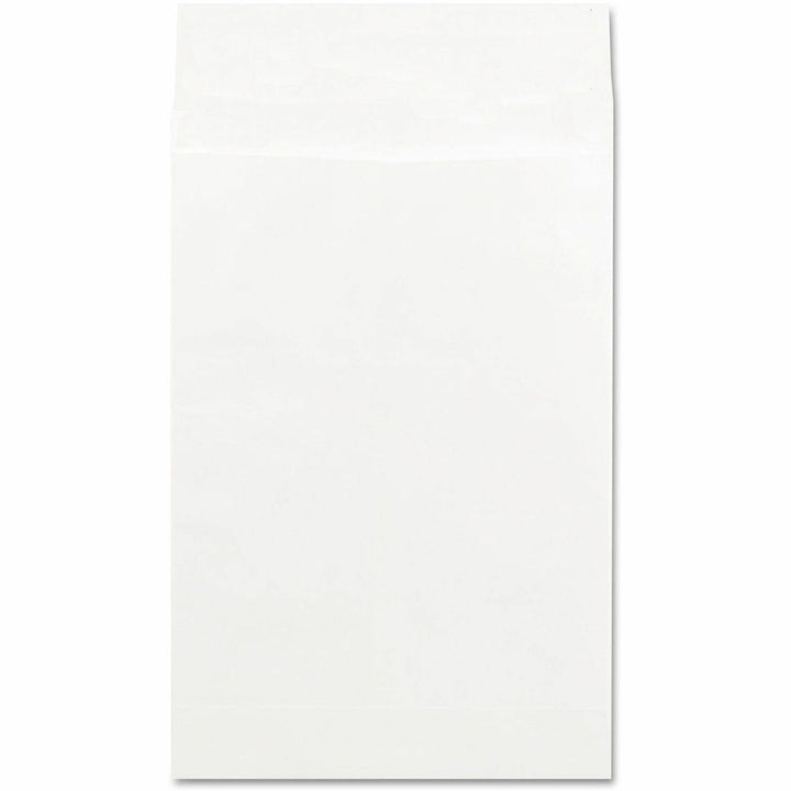 Image of Universal UNV19001 Envelope, Catalog, #15 1/2, 18 lb, Self Adhesive, White, Tyvek, 100 / Carton