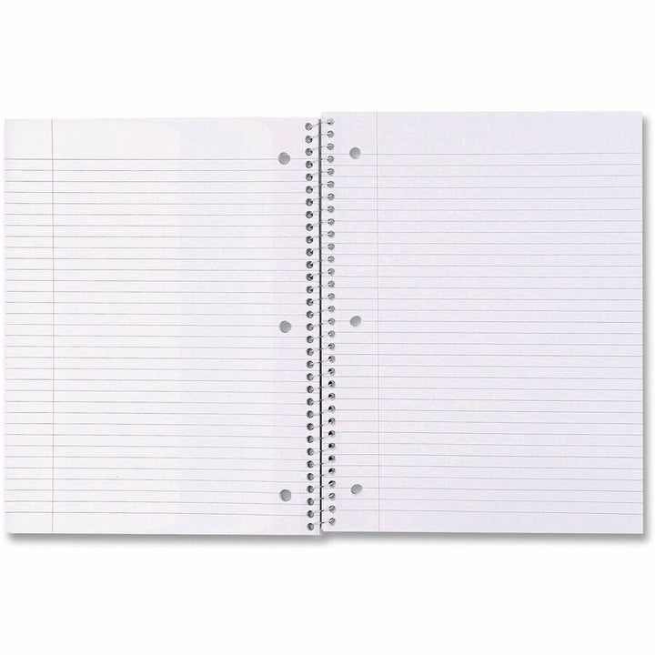 Image of Universal® Deluxe Sugarcane Based Notebooks, 1-Subject, Medium/College Rule, Black Coated-Bagasse Cover, (100) 11 x 8.5 Sheets