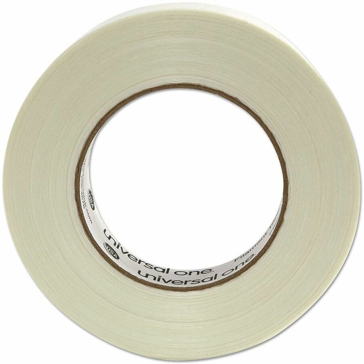 Image of Universal UNV31624 350# Premium Filament Tape, 3" Core, 24 mm x 54.8 m, Clear