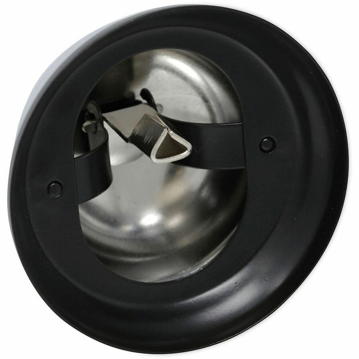 Image of Universal UNV10000 Call Bell, 3.4" Diameter, Brushed Nickel, Nickel Plated Steel, Black, 1 Each