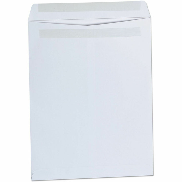 Image of Universal UNV42102 Envelope, Catalog, #13 1/2, 28 lb, Self Adhesive, White, Paper Stock, 100 / Box