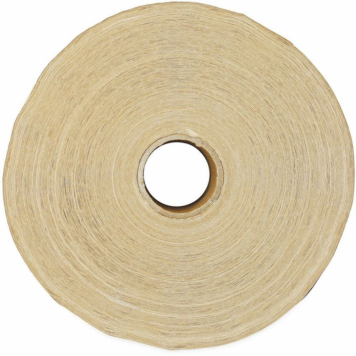 Image of Universal UFS44HD007 Packaging Tape, 150 yd Length x 3" W x 5 mil Thickness, 3" Core, Brown, Kraft/Glass Fiber Backing, 10 / Carton