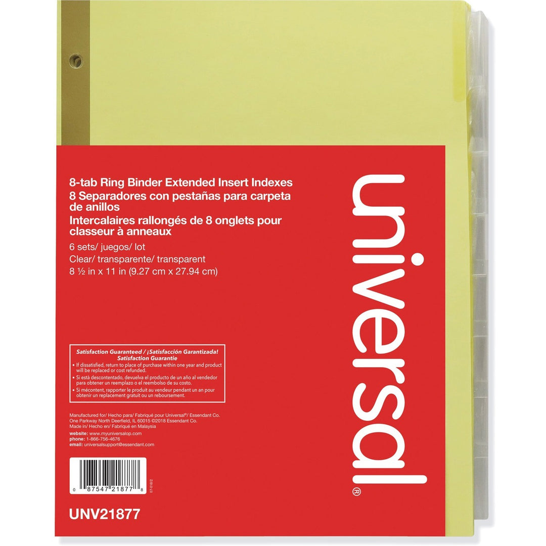 Image of Universal UNV21877 Index Divider