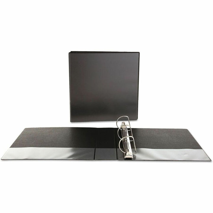 Image of Universal UNV20745 Slant D-Ring View Binder, 3 Rings, 2" Capacity, 11 x 8.5, Black