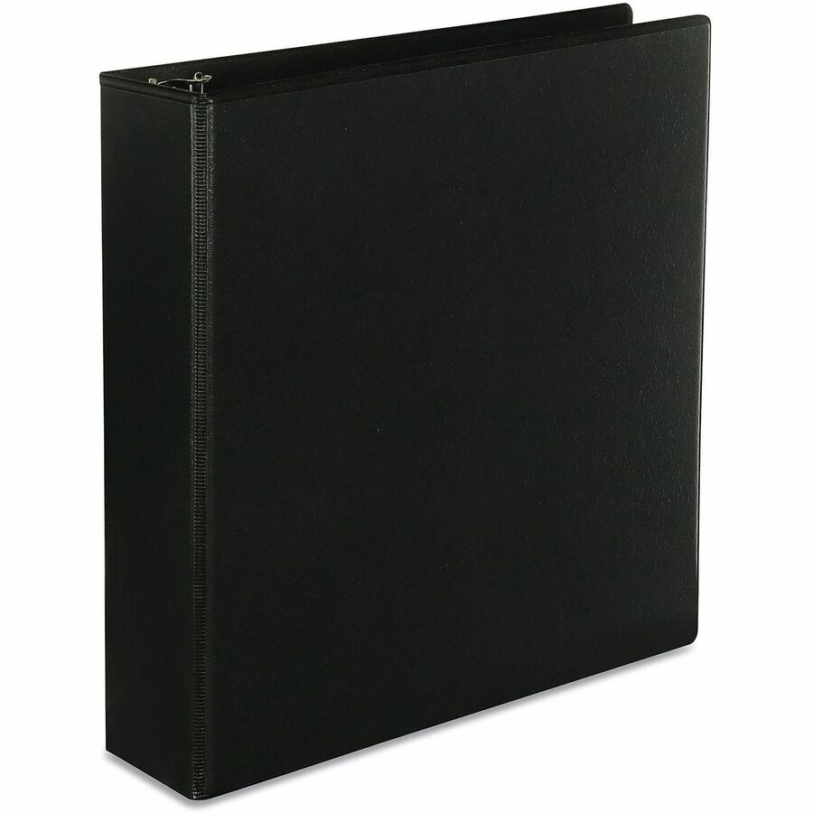 Image of Universal UNV20745 Slant D-Ring View Binder, 3 Rings, 2" Capacity, 11 x 8.5, Black