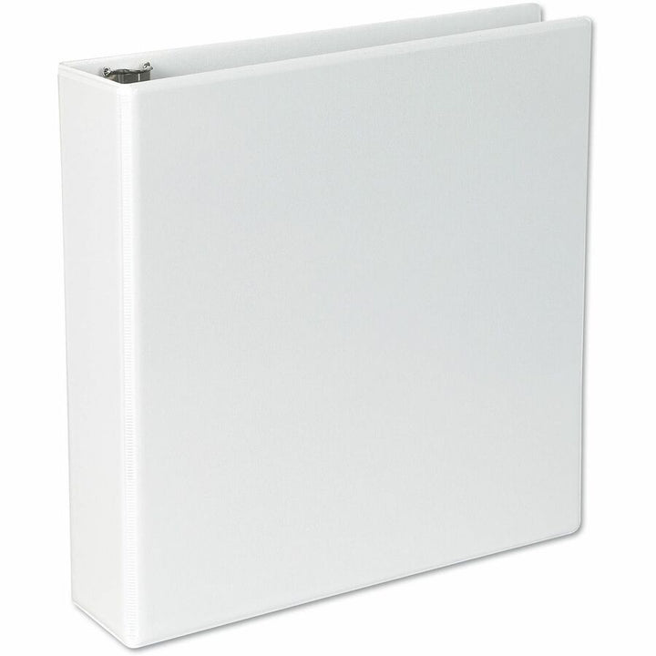 Image of Universal UNV20746 Slant D-Ring View Binder, 3 Rings, 2" Capacity, 11 x 8.5, White