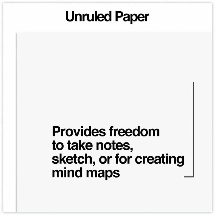 Image of Universal P7-46500 Loose White Memo Sheets, 4 x 6, Unruled, Plain White, 500/Pack, 500 Sheets, Unruled Front Ruling, Plain White Paper, 500 / Pack