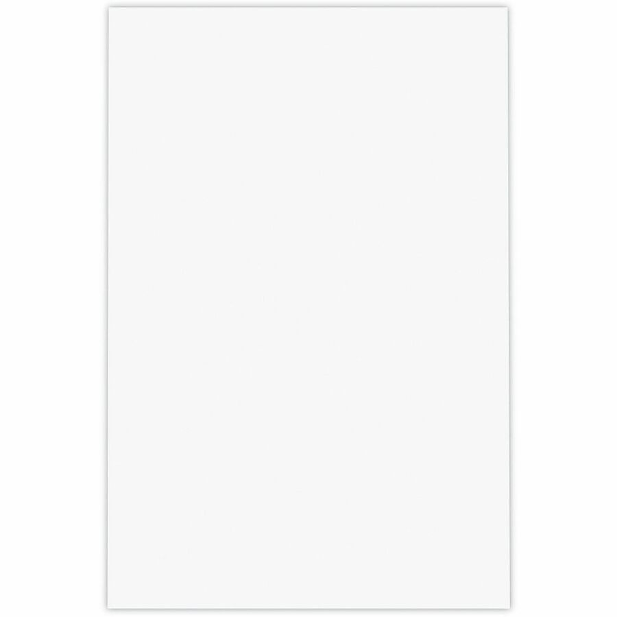 Image of Universal P7-46500 Loose White Memo Sheets, 4 x 6, Unruled, Plain White, 500/Pack, 500 Sheets, Unruled Front Ruling, Plain White Paper, 500 / Pack