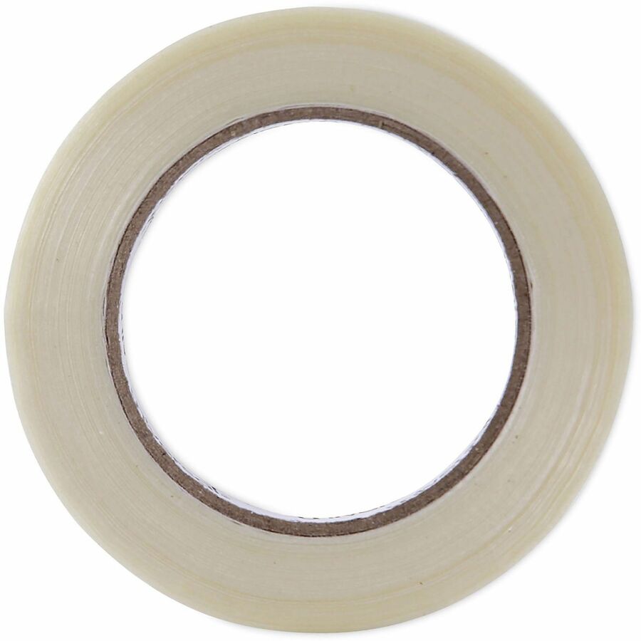 Image of Universal UNV30018 120# Utility Grade Filament Tape, 3" Core, 18 mm x 54.8 m, Clear