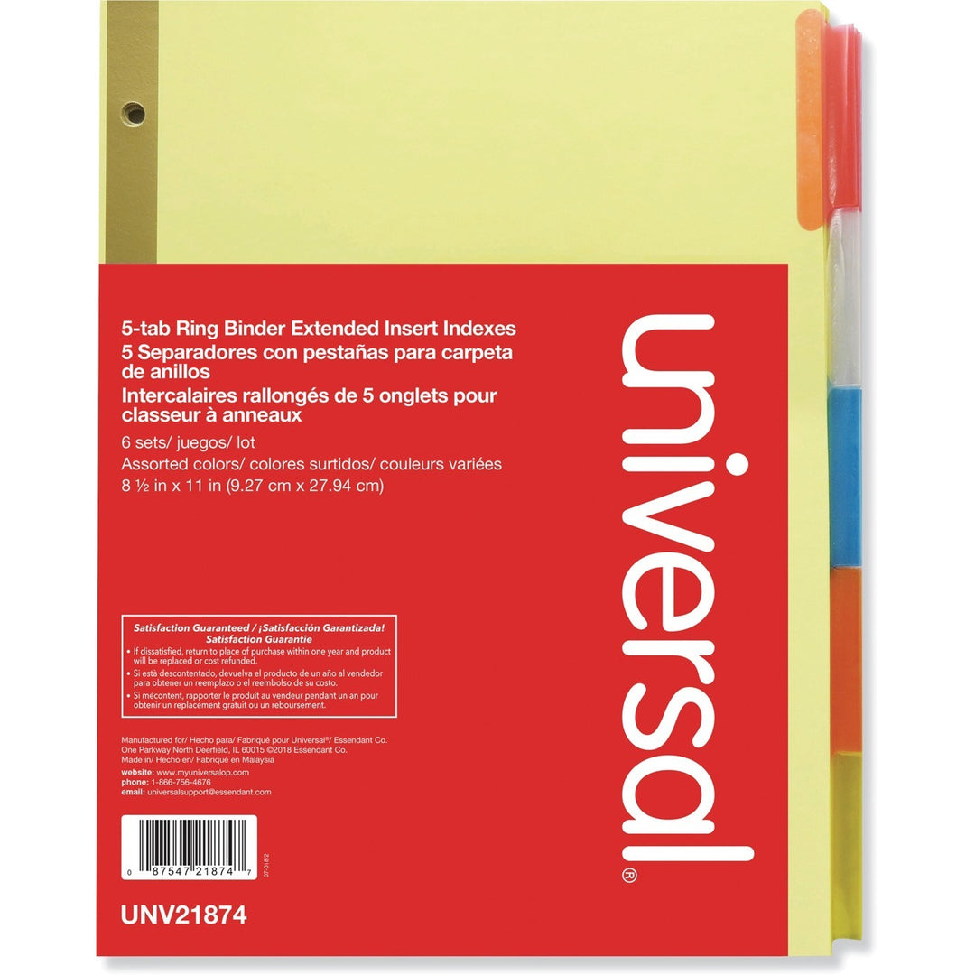 Image of Universal Deluxe UNV21874 Index Divider