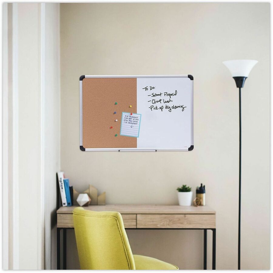 Image of Universal UNV43743 Dry Erase/Bulletin Board