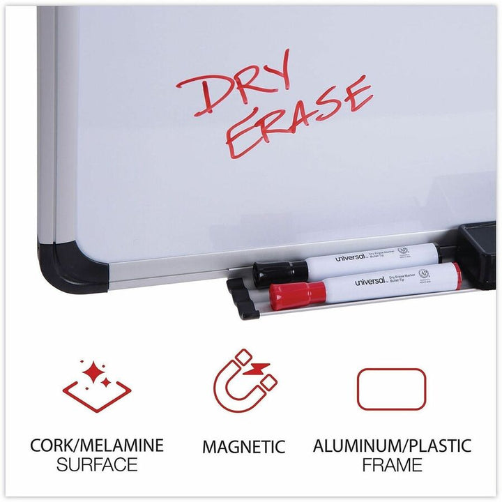 Image of Universal UNV43743 Dry Erase/Bulletin Board