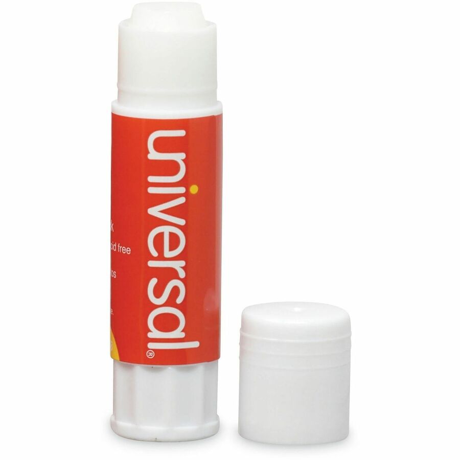 Image of Universal UNV75748VP Glue Stick, 0.28 oz, Clear, 30 / Pack