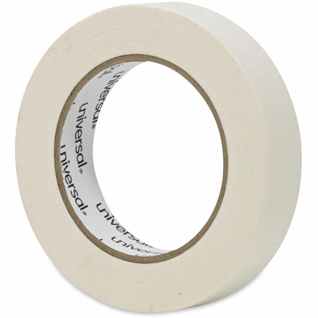Image of Universal UNV51301CT General-Purpose Masking Tape, 3" Core, 24 mm x 54.8 m, Beige, 36/Carton