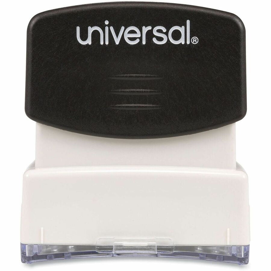Image of Universal® Message Stamp, Paid Online, Pre-Inked One-Color, Red