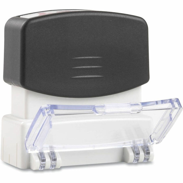 Image of Universal® Message Stamp, Paid Online, Pre-Inked One-Color, Red