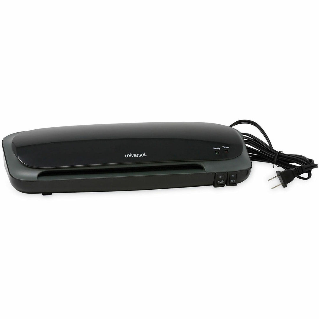 Image of Universal® Deluxe Desktop Laminator, Two Rollers, 9" Max Document Width, 5 Mil Max Document Thickness