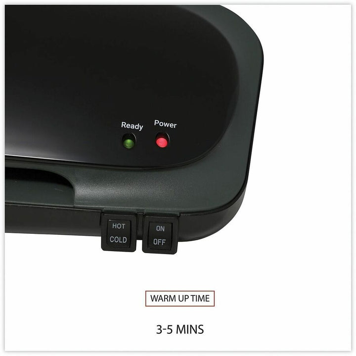 Image of Universal® Deluxe Desktop Laminator, Two Rollers, 9" Max Document Width, 5 Mil Max Document Thickness