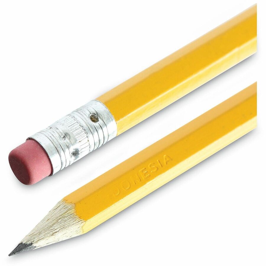 Image of Universal UNV55401 Wood Pencil, Black Lead, #2, HB, Yellow Wood Barrel, 24 / Pack