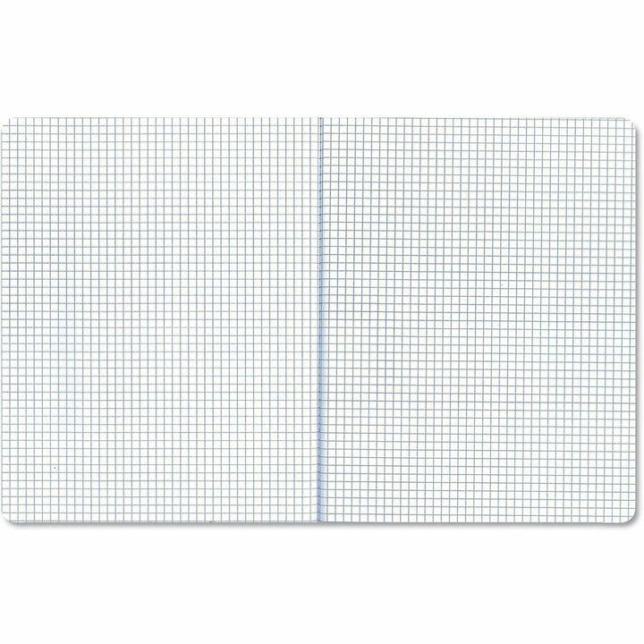 Image of Universal® Quad Rule Composition Book, Quadrille Rule (4 sq/in), Black Marble Cover, (100) 9.75 x 7.5 Sheets