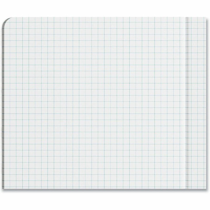 Image of Universal® Quad Rule Composition Book, Quadrille Rule (4 sq/in), Black Marble Cover, (100) 9.75 x 7.5 Sheets