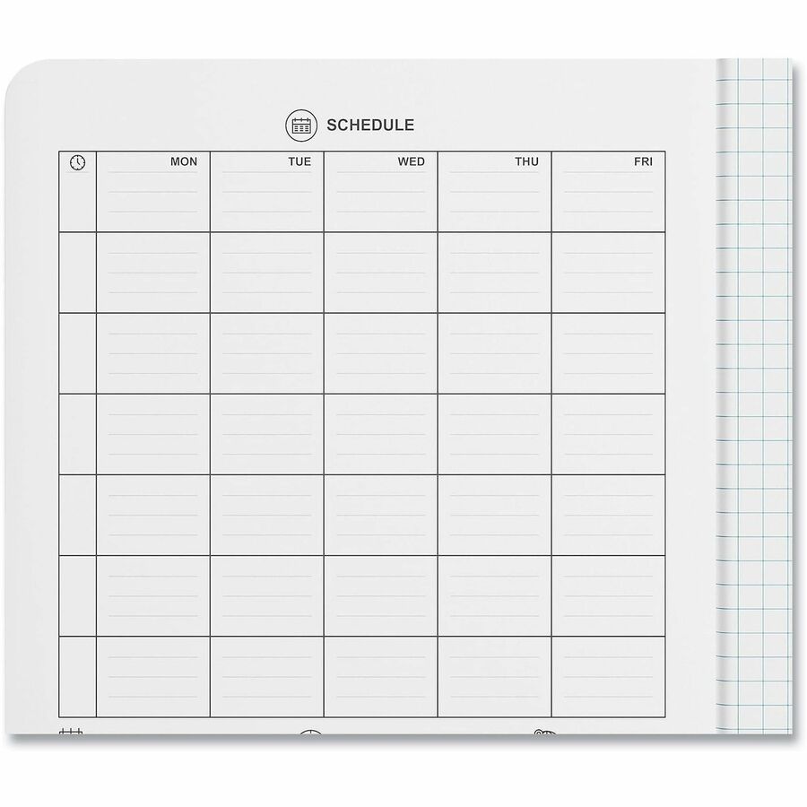 Image of Universal UNV20957 Quadrille/Graph Notebook